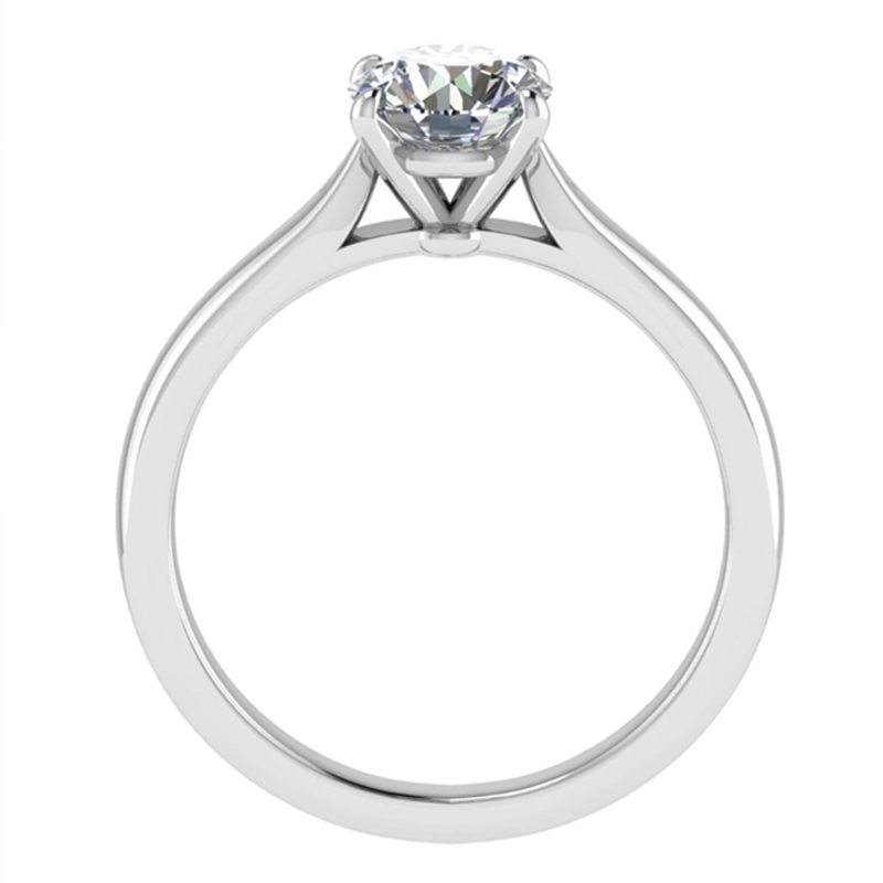 4-Prong Signature Setting 18K Gold / Platinum - Image 6