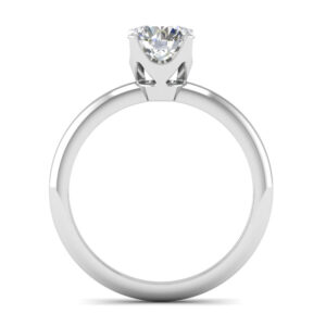 0.40 ct. Diamond Engagement Ring,H, SI1, 18K Gold GIA Certified
