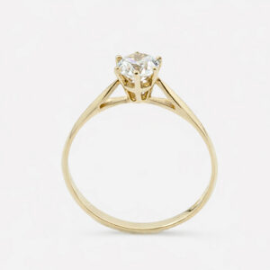 6 Prong Basket  Setting 18 Gold / Platinum