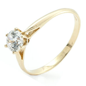 6 Prong Basket  Setting 18 Gold / Platinum