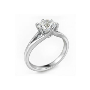 6-Prong Nobility Setting 18K Gold / Platinum