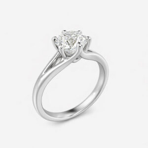 6-Prong Nobility Setting 18K Gold / Platinum
