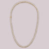 DIAMOND RIVIÈRE NECKLACE<BR>16.80 to 19.88 Ct. in 18K Gold - Image 3