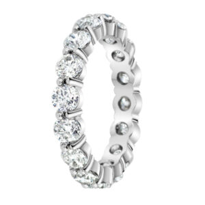 FULLSET SIGNATURE DIAMOND ETERNITY RING<BR>0.72 Ct. to 3.20 Ct. Diamonds in 18K Gold