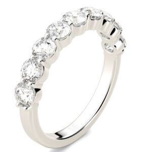 HALFSET SIGNATURE DIAMOND ETERNITY RING <BR>0.36 Ct. to 1.60 Ct. Diamonds in 18k Gold