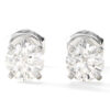 Signature Diamond Stud Earrings<br> 0.60 ct. in 18k Gold - Image 4