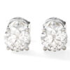 Classic Diamond Stud Earrings<br>1.00 Ct. 18k Gold - Image 2