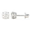 Classic Diamond Stud Earrings<br>1.00 Ct. 18k Gold - Image 4