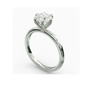 6-Prong Classic Setting 18K Gold / Platinum