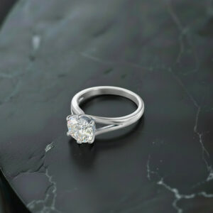 Nobility Diamond Engagement Ring — Refined Elegance
