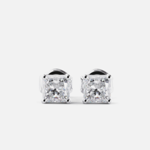Classic Princess Diamond Earrings<br>1.40 to 2.00 Ct. 18K Gold