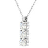 CLASSIC TRIO DIAMOND PENDANT<BR>1.50 ct. 18K Gold - Image 2