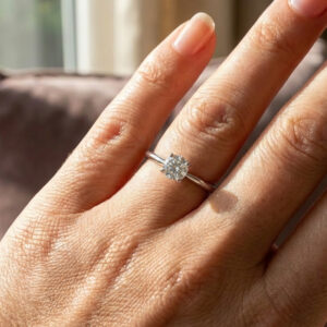 4-Prong Regent Setting 18K Gold / Platinum