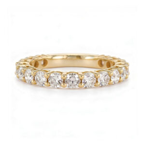 3/4-Set Signature Diamond Eternity Ring<BR>1.53 ct Diamonds in 18K Gold
