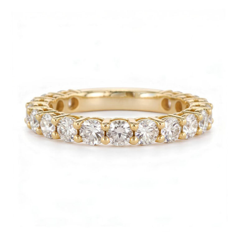 3/4-Set Signature Diamond Eternity Ring<BR>1.53 ct Diamonds in 18K Gold
