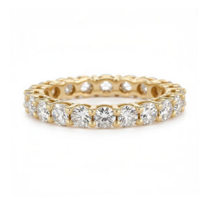 Full-Set Signature Diamond Eternity Ring <BR>1.80 ct Diamonds in 18K Gold