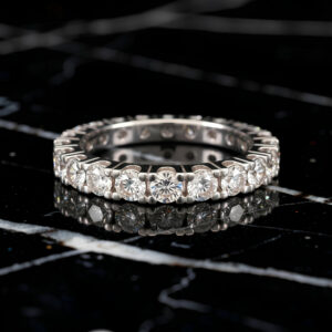 Full-Set Classic Diamond Eternity Ring <BR>1.90 Ct. Diamonds in 18K Gold