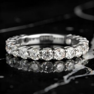 3/4-Set Signature Diamond Eternity Ring<BR>1.53 ct Diamonds in 18K Gold