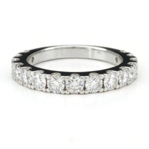 3/4-Set Classic Diamond Eternity Ring<BR>1.50 Ct. Diamonds in 18K Gold