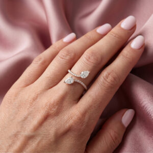 Toi et Moi Diamond Ring <br>2.48 Ct. in 18K Gold