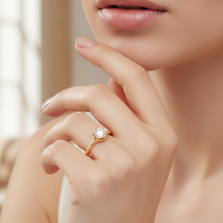 Gentility Diamond Engagement Ring — Grace Perfected