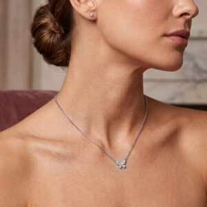 Butterfley Diamond Pendant <BR>1.50 ct. 18K Gold