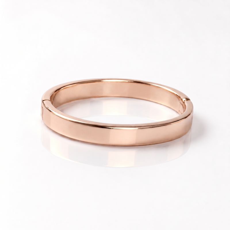 Tradional Gold Bangle<br>in 18K Gold - Image 5
