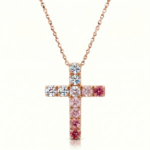 Pink Diamond Cross