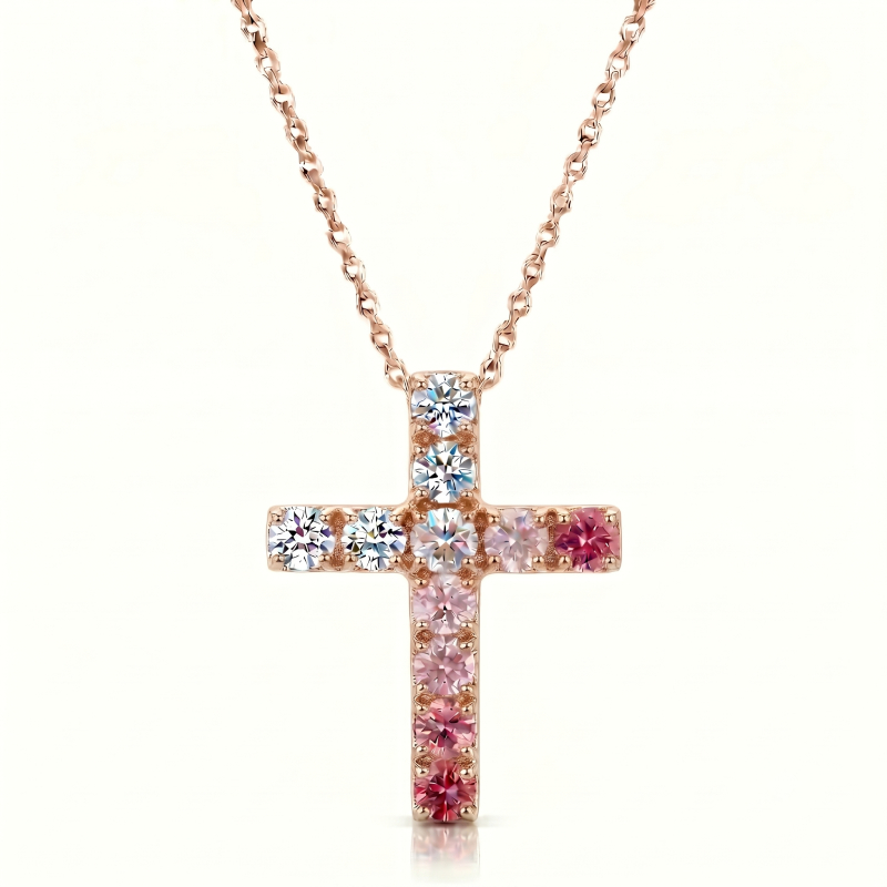 Pink Diamond Cross