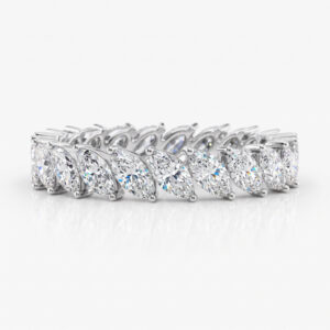 Full-Set Marquise Diamond Eterntiy Ring<br> 3.00 Ct. in 18K Gold